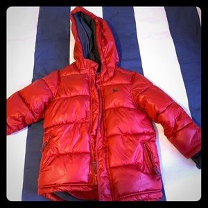 Boy’s puffy jacket - fleece interior - Like new!